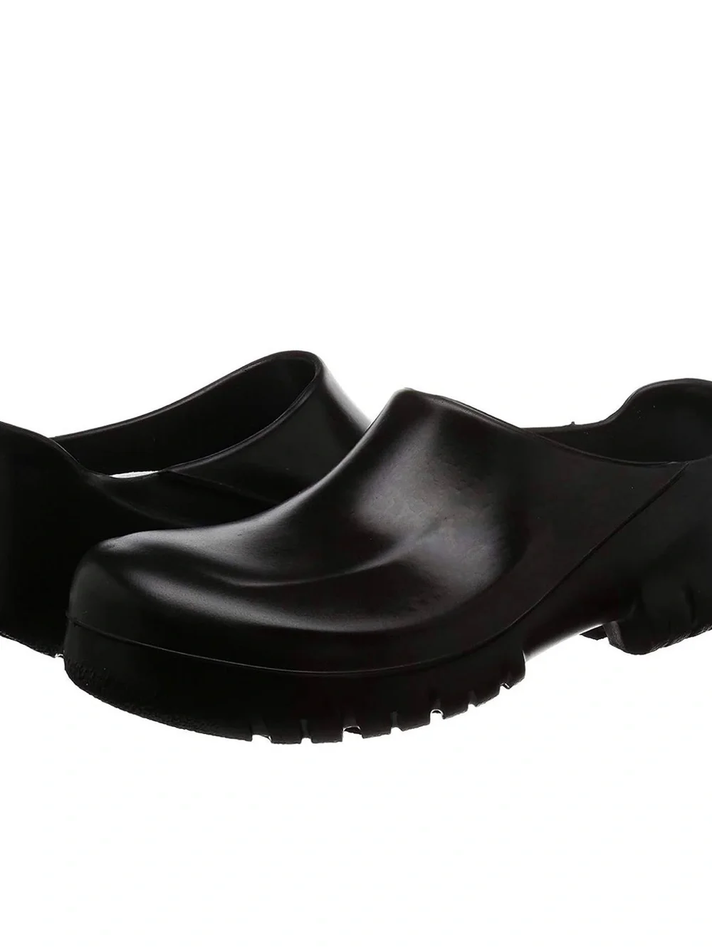 Birkenstock Men's Black Slip-On Clogs